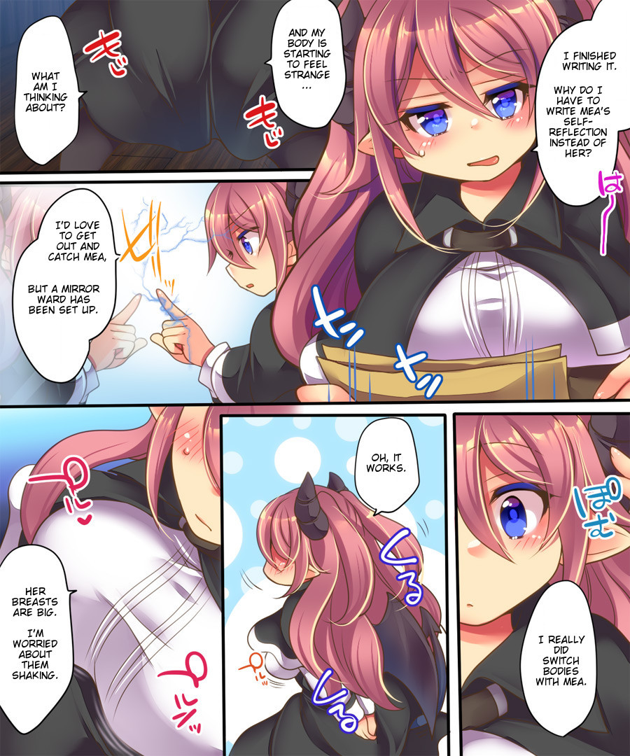 Hentai Manga Comic-Angel-kun and Succubus-chan are Swapped-Read-6